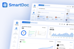 SmartDoc - Healthcare SaaS Web CRM for Doctors | Web App for Customers